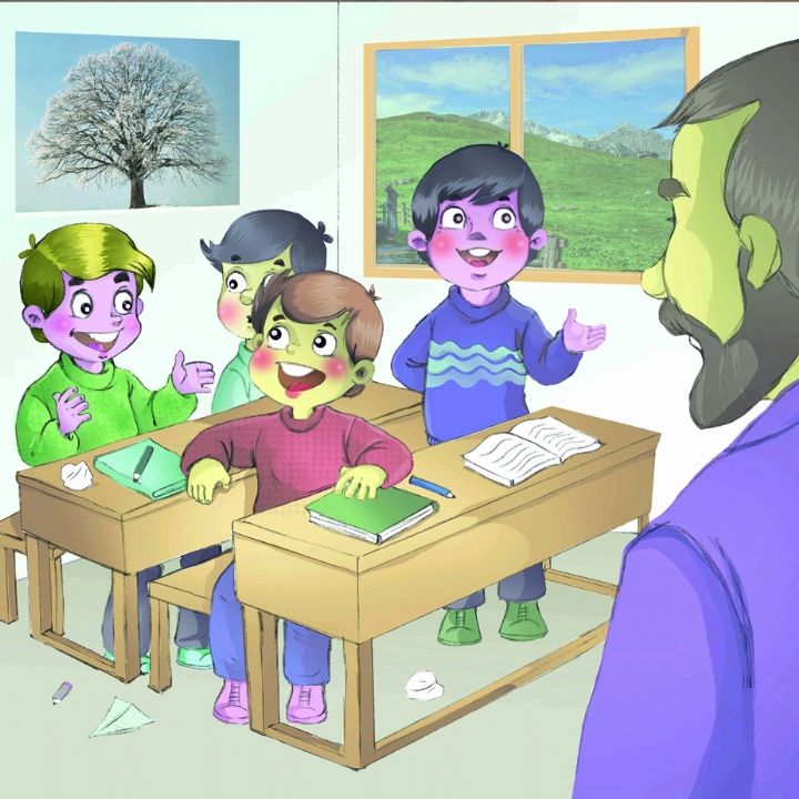 جلد کتاب صوتی رنگ یک طلوع (ارکستر)