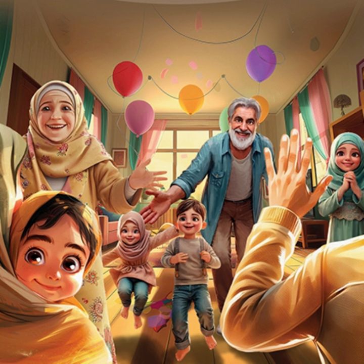 جلد کتاب صوتی خانواده (حسن صفری، محمد جواد الهی پور)