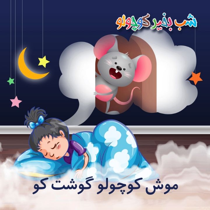 جلد کتاب صوتی موش کوچولو گوشت کو