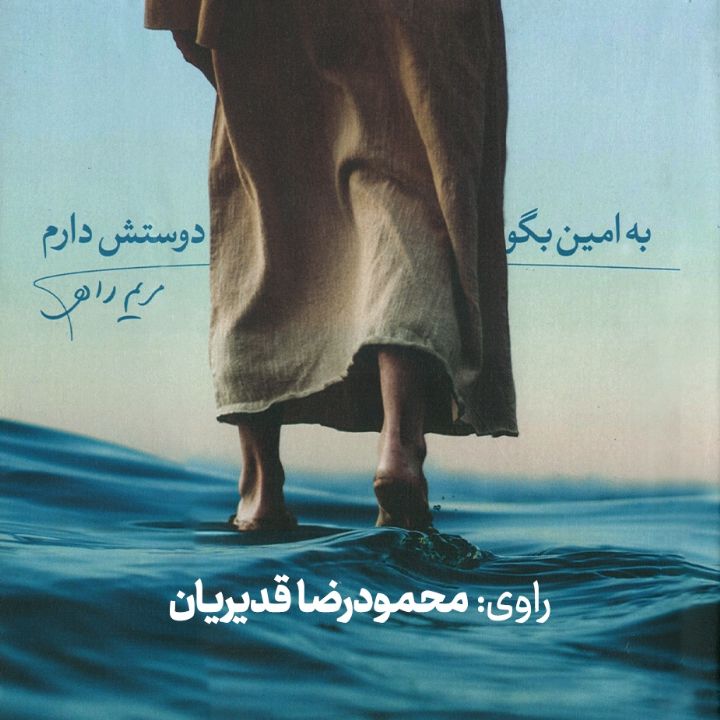 جلد کتاب صوتی به امین بگو دوستش دارم