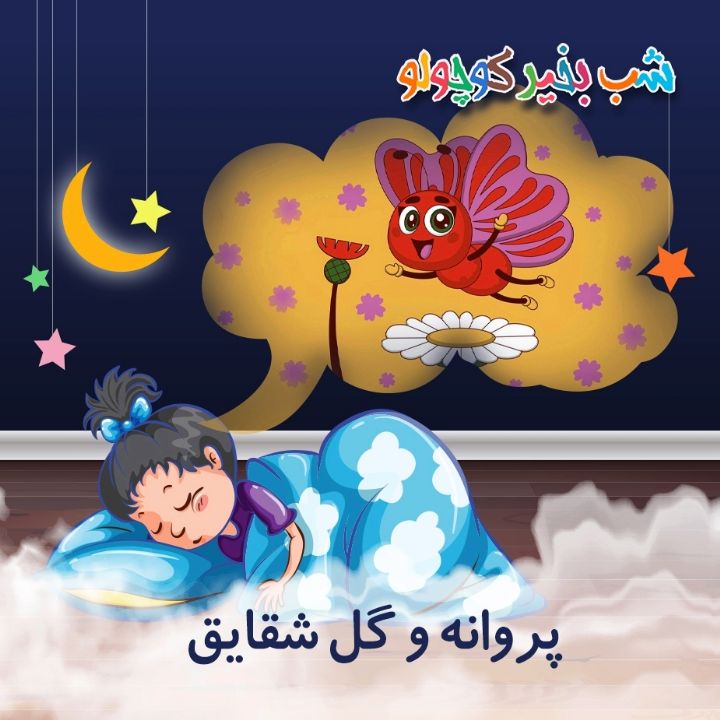 جلد کتاب صوتی پروانه و گل شقایق