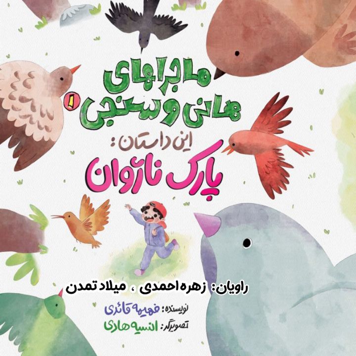 جلد کتاب صوتی ماجراهای هانی و سنجی
