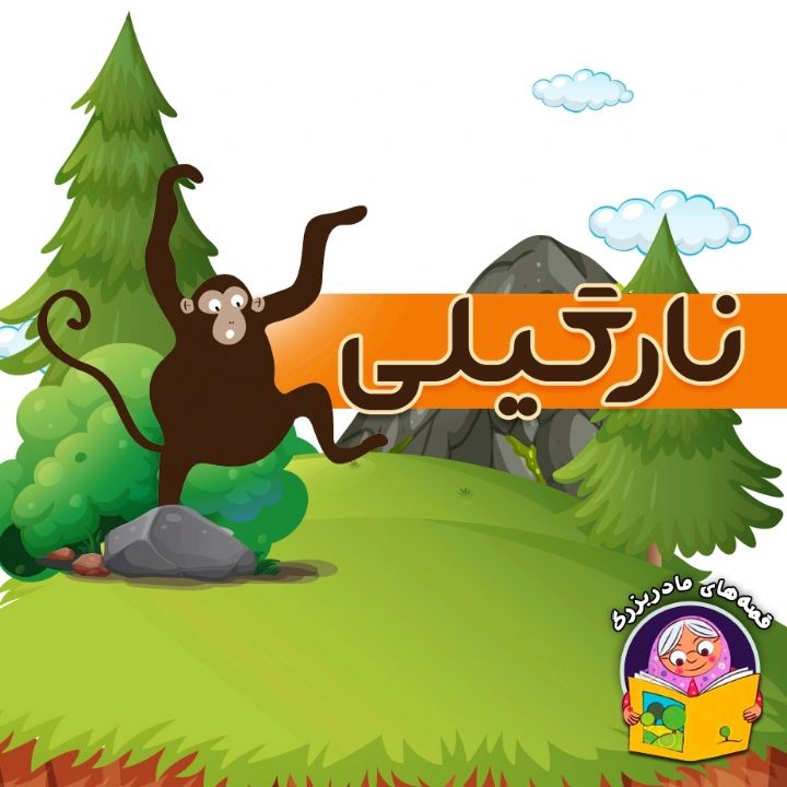 جلد کتاب صوتی نارگیلی