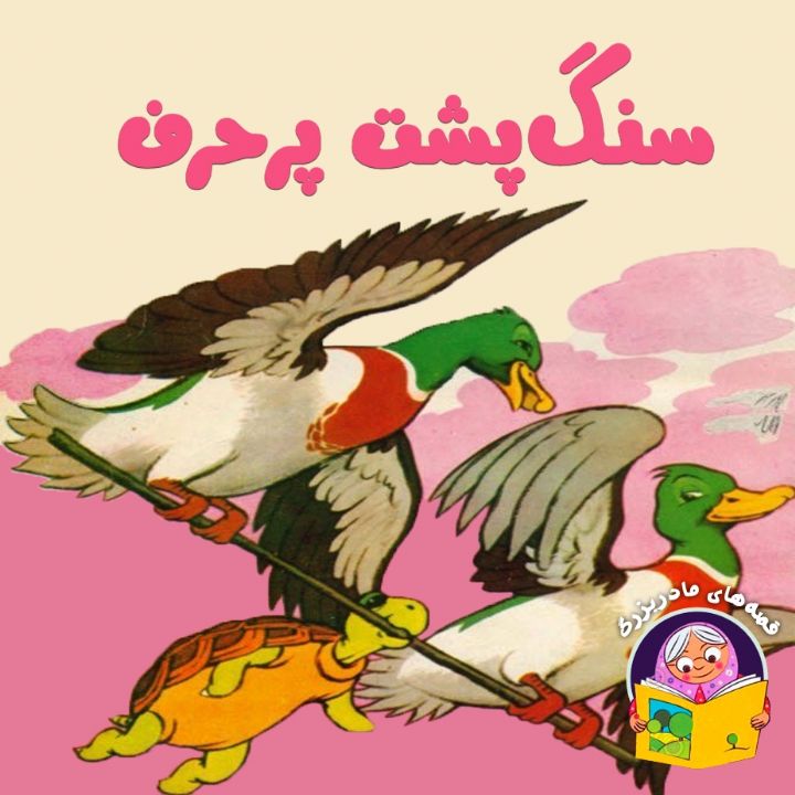 جلد کتاب صوتی سنگ پشت پرحرف