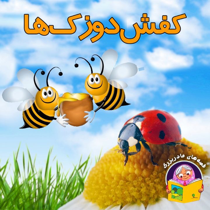 جلد کتاب صوتی کفش دوزک ها