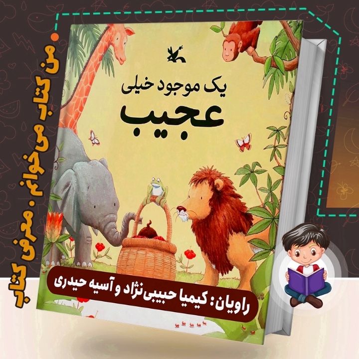 جلد کتاب صوتی یک موجود خیلی عجیب