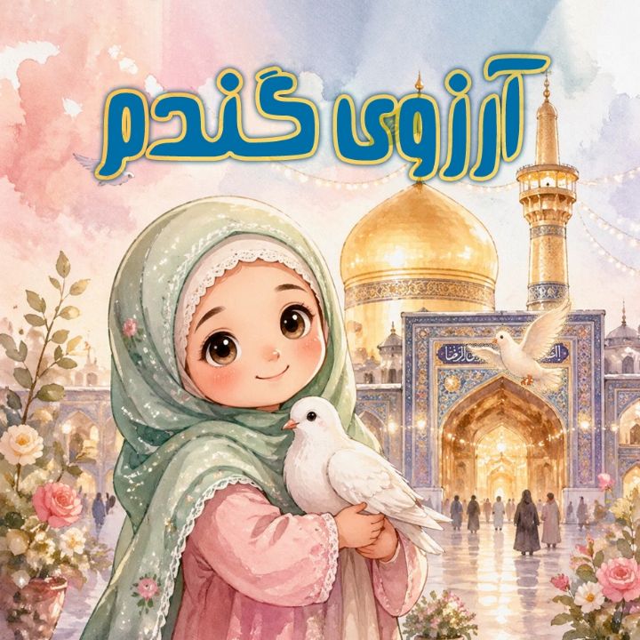 جلد کتاب صوتی آرزوی گندم