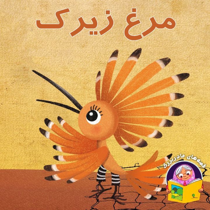 جلد کتاب صوتی مرغ زیرک