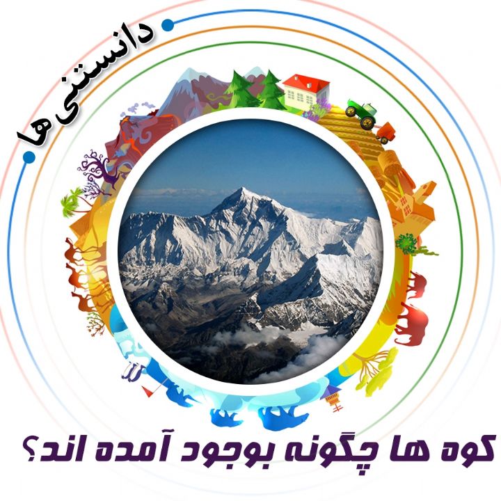 جلد کتاب صوتی کوه ها چگونه بوجود آمده اند؟